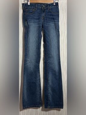 Ariat Women's Boot Cut Jeans in Dark Blue